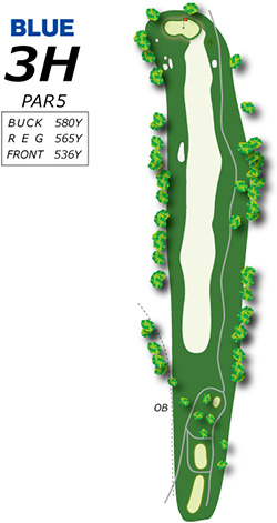 Hole3コース図