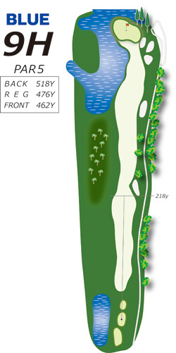 Hole9コース図