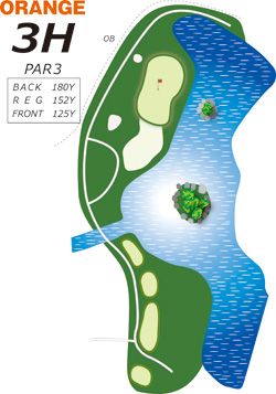 Hole3コース図