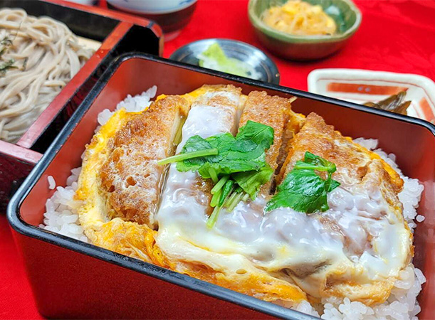 かつ重とミニそばセット【温or冷】