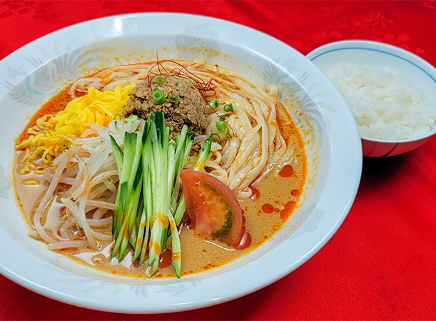 冷やし 坦々うどん