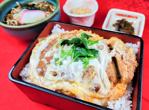 かつ重とミニそばセット【温or冷】