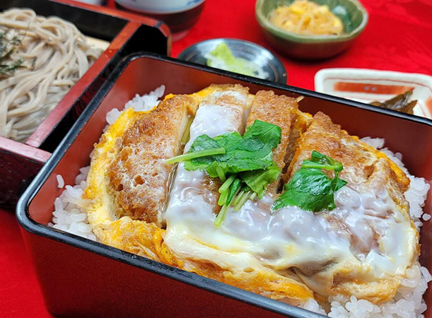 かつ重とミニそばセット【温or冷】